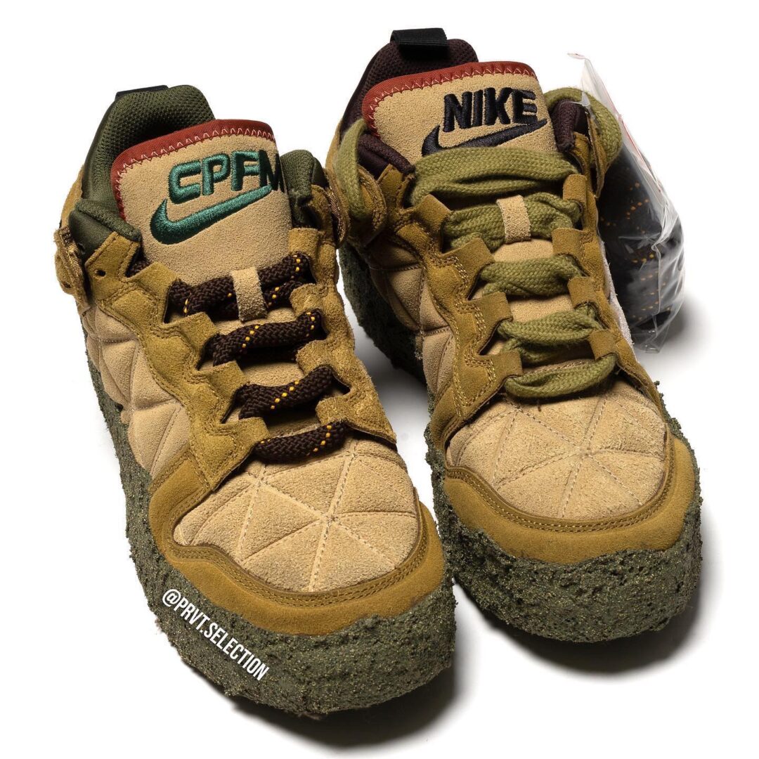 2022年 発売予定！NIKE DUNK LOW SP LEATHER × CPFM CACTUS PLANT FLEA MARKET “Barley/Sail” (ナイキ ダンク ロー SP レザー カクタス プラント フリー マーケット) [DM0430-700]