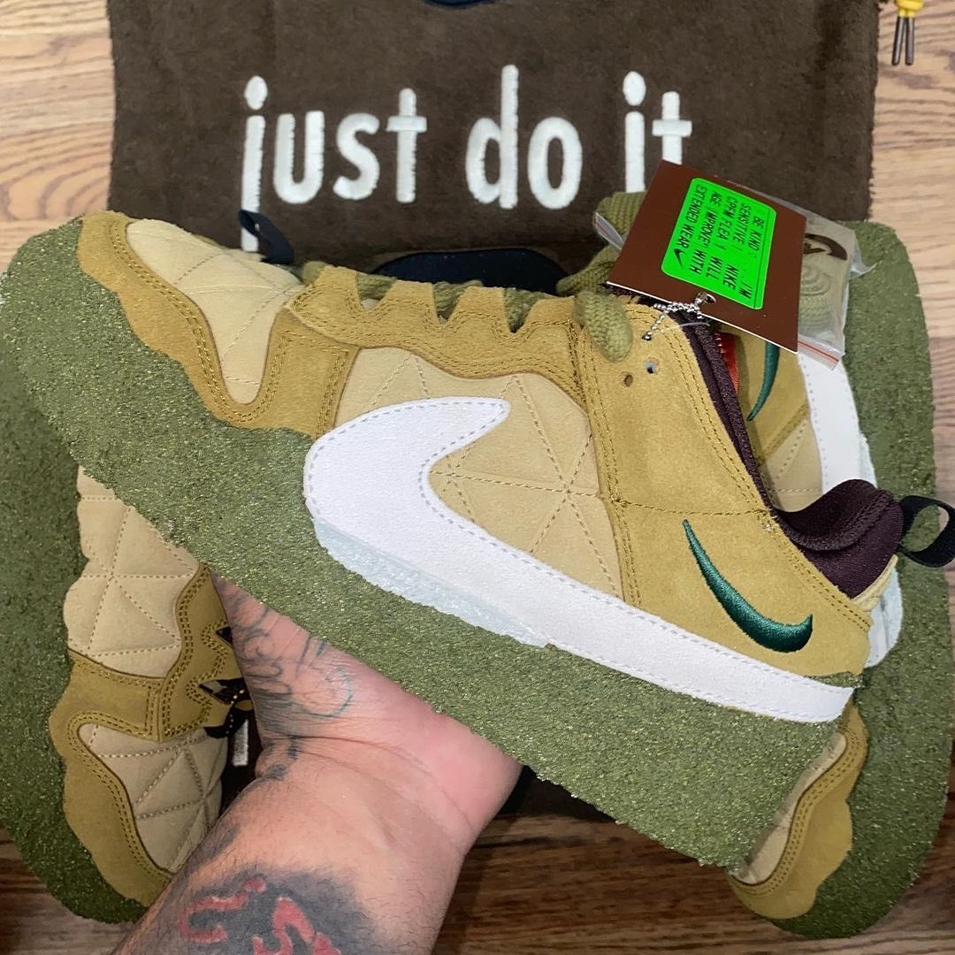 2022年 発売予定！NIKE DUNK LOW SP LEATHER × CPFM CACTUS PLANT FLEA MARKET “Barley/Sail” (ナイキ ダンク ロー SP レザー カクタス プラント フリー マーケット) [DM0430-700]