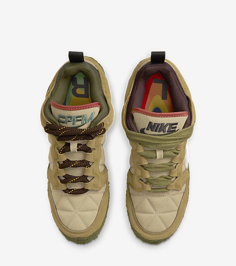 2022年 発売予定！NIKE DUNK LOW SP LEATHER × CPFM CACTUS PLANT FLEA MARKET “Barley/Sail” (ナイキ ダンク ロー SP レザー カクタス プラント フリー マーケット) [DM0430-700]