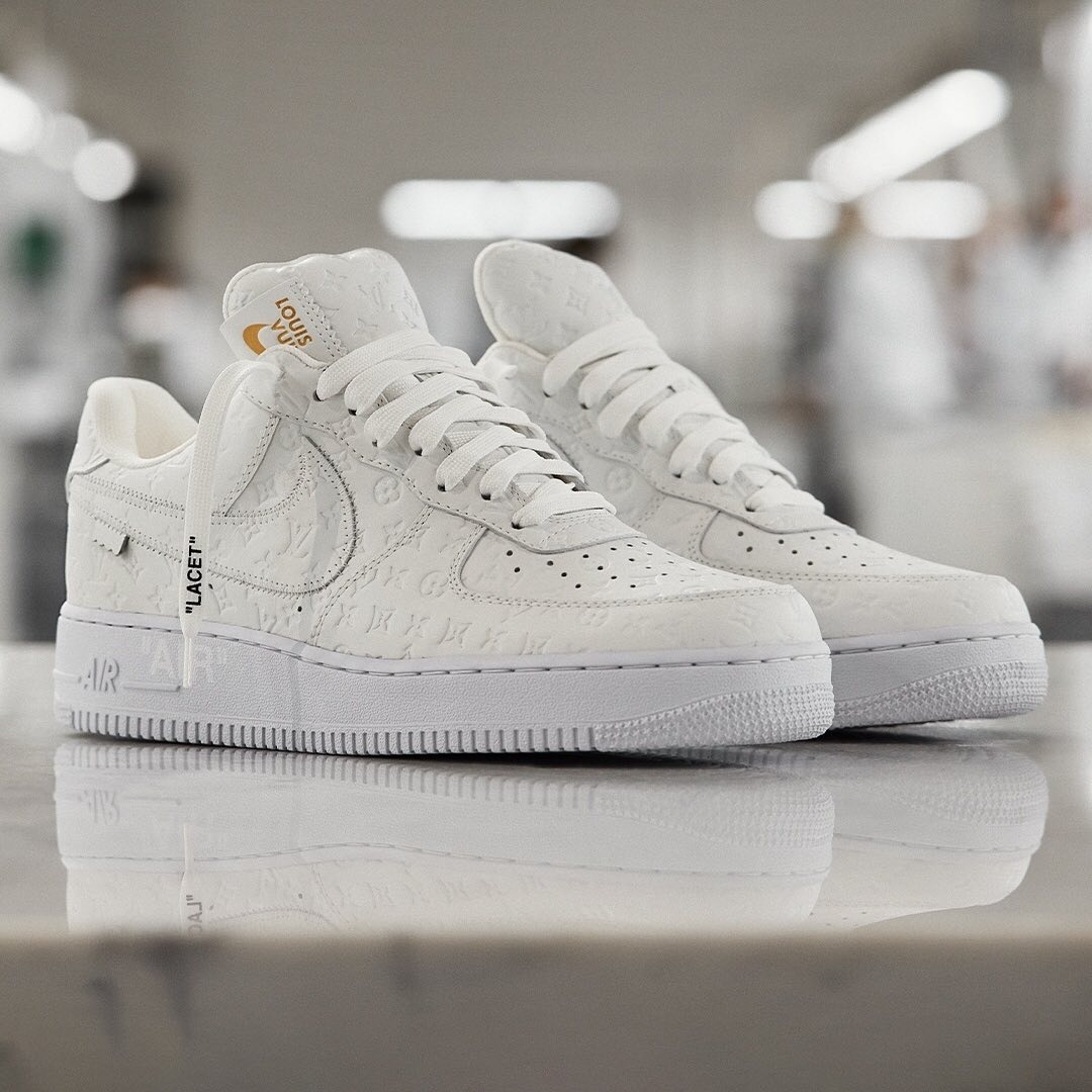 【国内 7/19 発売】Louis Vuitton 2022 S/S × NIKE AIR FORCE 1 LOW/MID/HIGH (ルイ・ヴィトン ナイキ エア フォース 1 ロー/ミッド/ハイ)