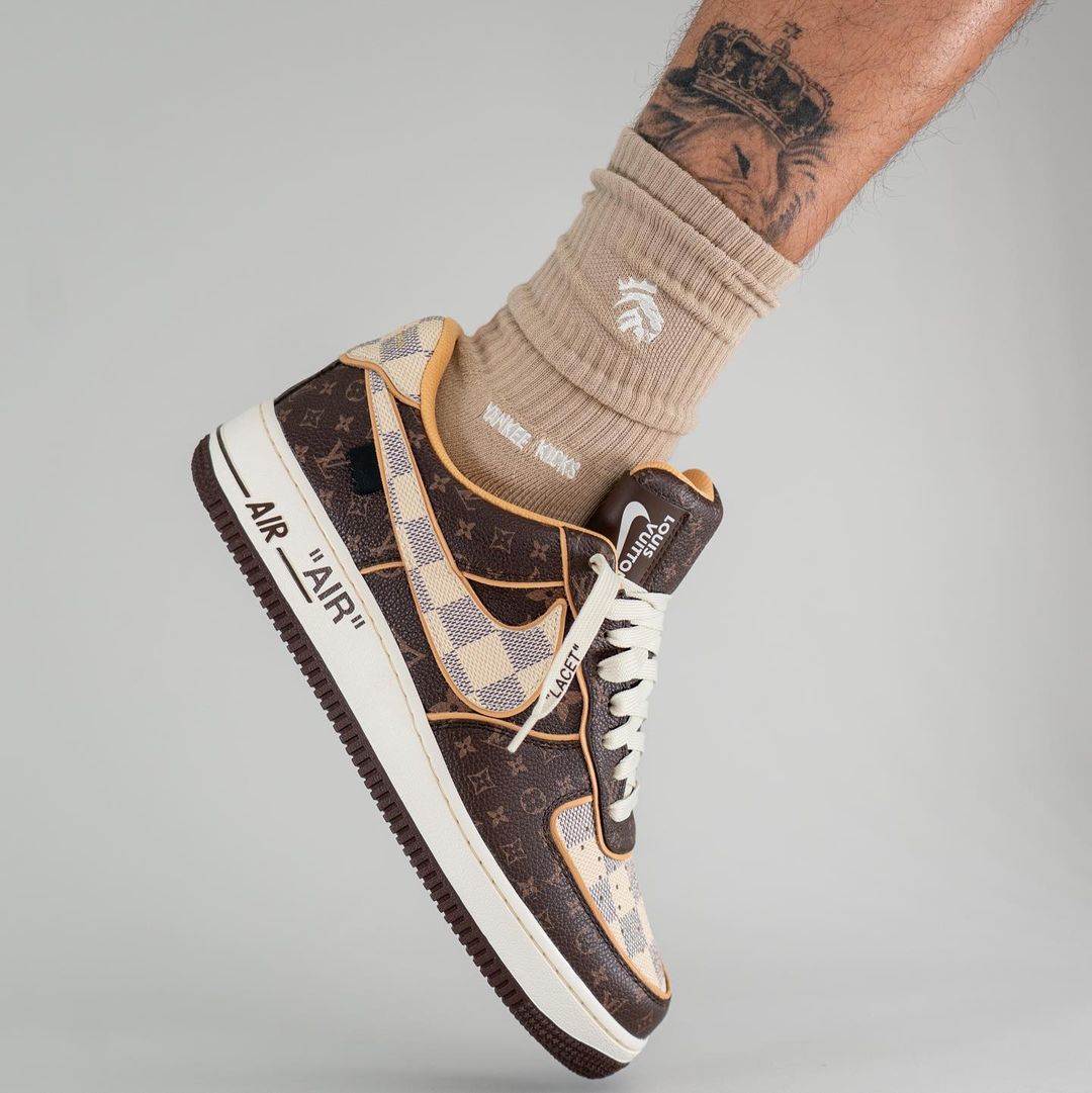 【国内 7/19 発売】Louis Vuitton 2022 S/S × NIKE AIR FORCE 1 LOW/MID/HIGH (ルイ・ヴィトン ナイキ エア フォース 1 ロー/ミッド/ハイ)