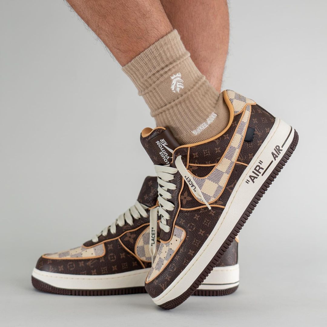 【国内 7/19 発売】Louis Vuitton 2022 S/S × NIKE AIR FORCE 1 LOW/MID/HIGH (ルイ・ヴィトン ナイキ エア フォース 1 ロー/ミッド/ハイ)