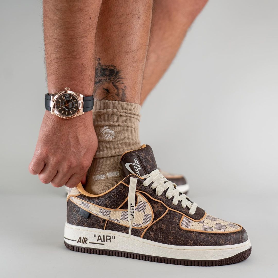 【国内 7/19 発売】Louis Vuitton 2022 S/S × NIKE AIR FORCE 1 LOW/MID/HIGH (ルイ・ヴィトン ナイキ エア フォース 1 ロー/ミッド/ハイ)