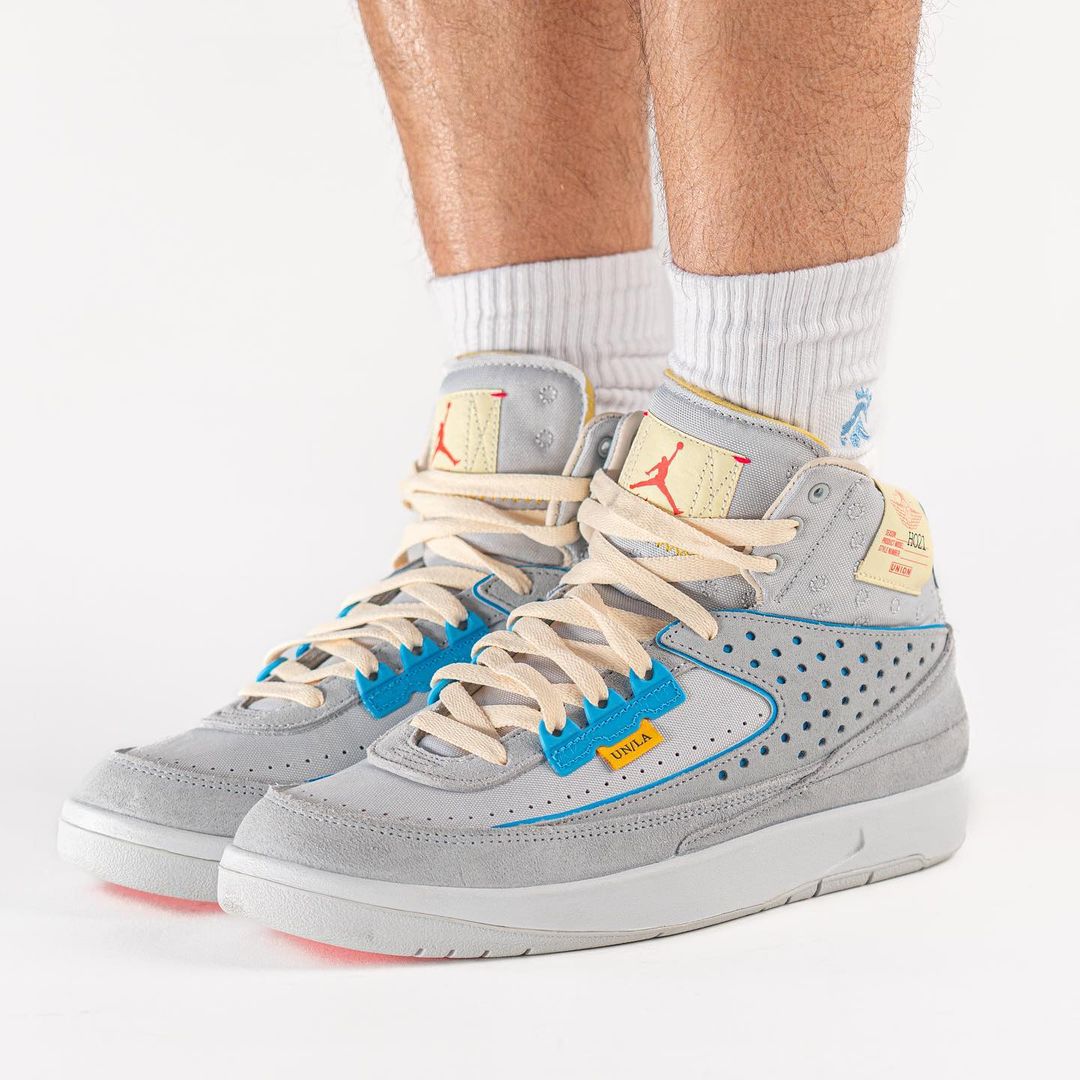 【国内 4/16 発売】UNION × NIKE AIR JORDAN 2 “Grey Fog/Rattan” (ユニオン ナイキ エア ジョーダン) [DN3802-001/DN3802-200]