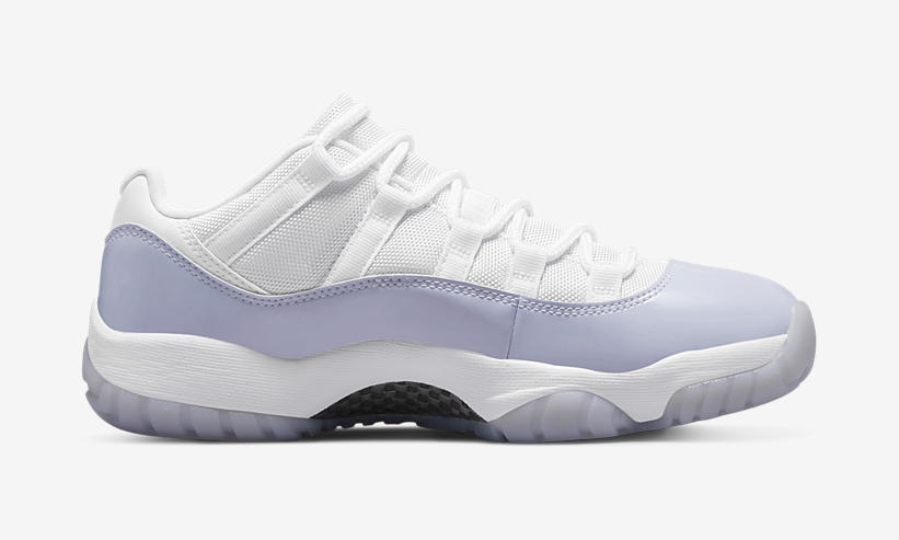 【国内 4/28 発売】ナイキ エア ジョーダン 11 レトロ ロー “ホワイト/ピュアヴァイオレット” (NIKE AIR JORDAN 11 RETRO LOW “White/Pure Violet”) [AH7860-101]