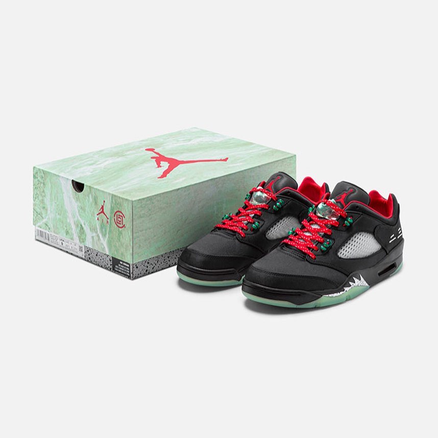 【国内 5/20 発売】CLOT x NIKE AIR JORDAN 5 LOW SP (クロット ナイキ エア ジョーダン 5 ロー SP) [DM4640-036]