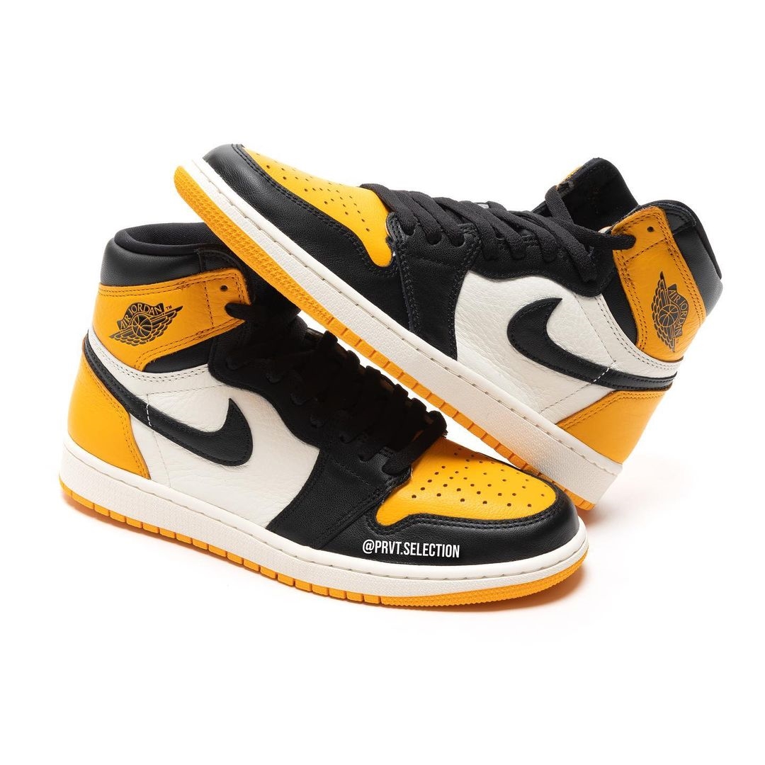 【国内 8/13 発売】ナイキ エア ジョーダン 1 ハイ OG “タクシー/イエロートゥ” (NIKE AIR JORDAN 1 HIGH OG “Taxi/Yellow Toe”) [555088-711]