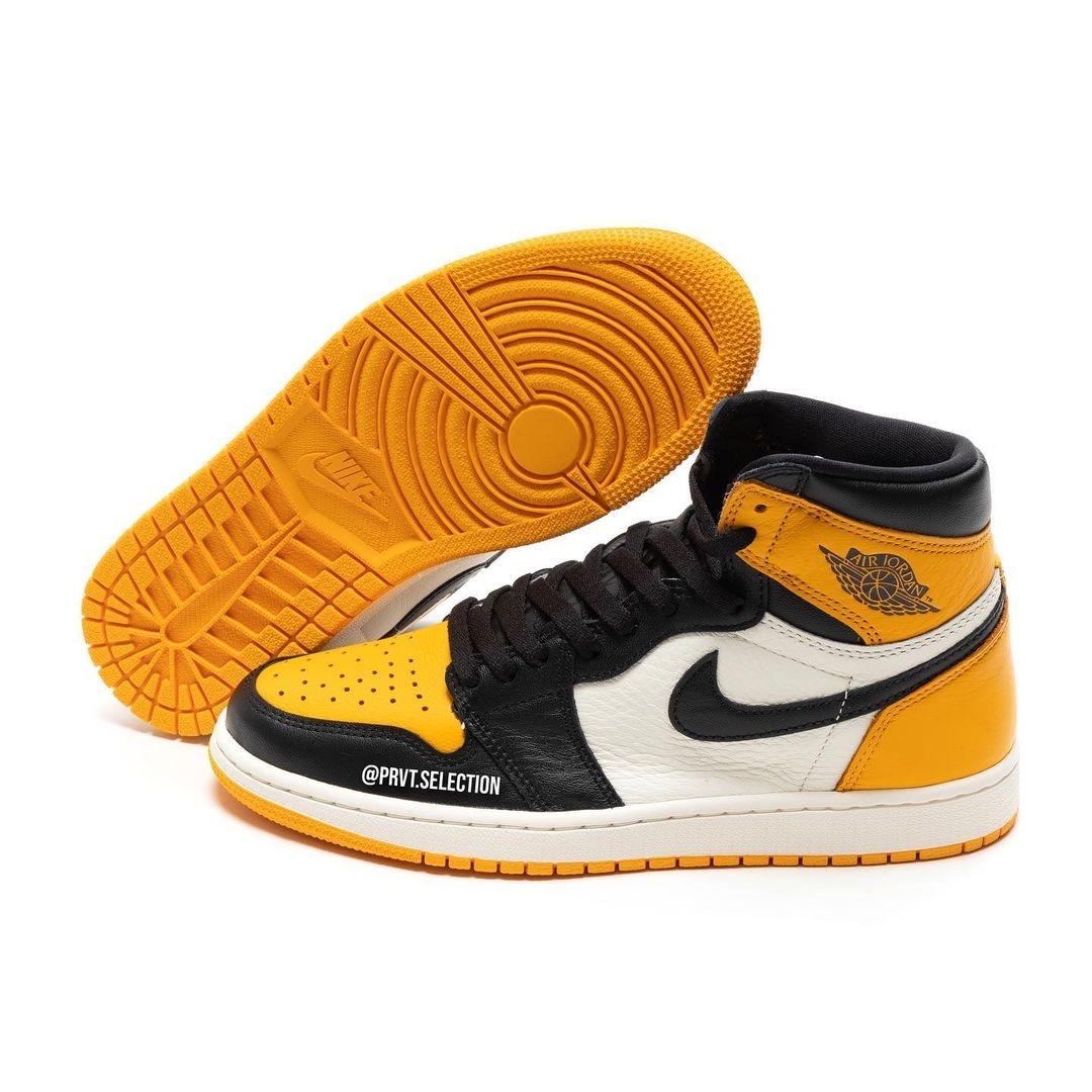 【国内 8/13 発売】ナイキ エア ジョーダン 1 ハイ OG “タクシー/イエロートゥ” (NIKE AIR JORDAN 1 HIGH OG “Taxi/Yellow Toe”) [555088-711]