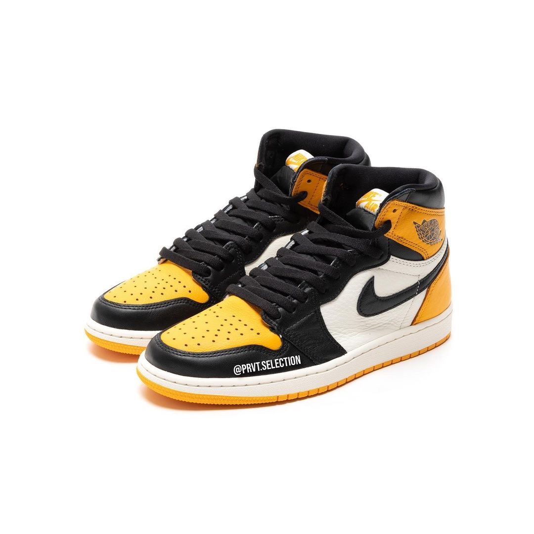 【国内 8/13 発売】ナイキ エア ジョーダン 1 ハイ OG “タクシー/イエロートゥ” (NIKE AIR JORDAN 1 HIGH OG “Taxi/Yellow Toe”) [555088-711]