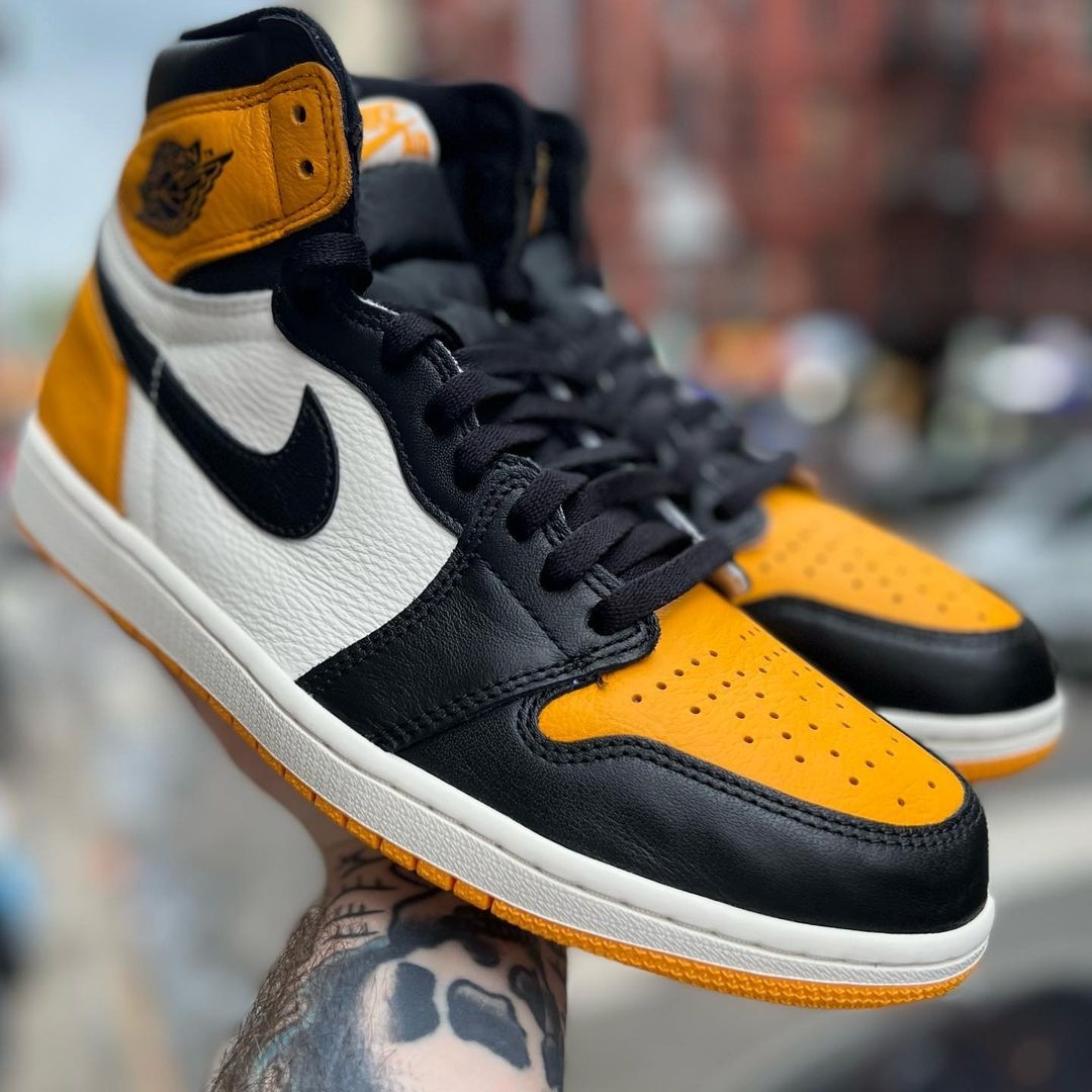 【国内 8/13 発売】ナイキ エア ジョーダン 1 ハイ OG “タクシー/イエロートゥ” (NIKE AIR JORDAN 1 HIGH OG “Taxi/Yellow Toe”) [555088-711]