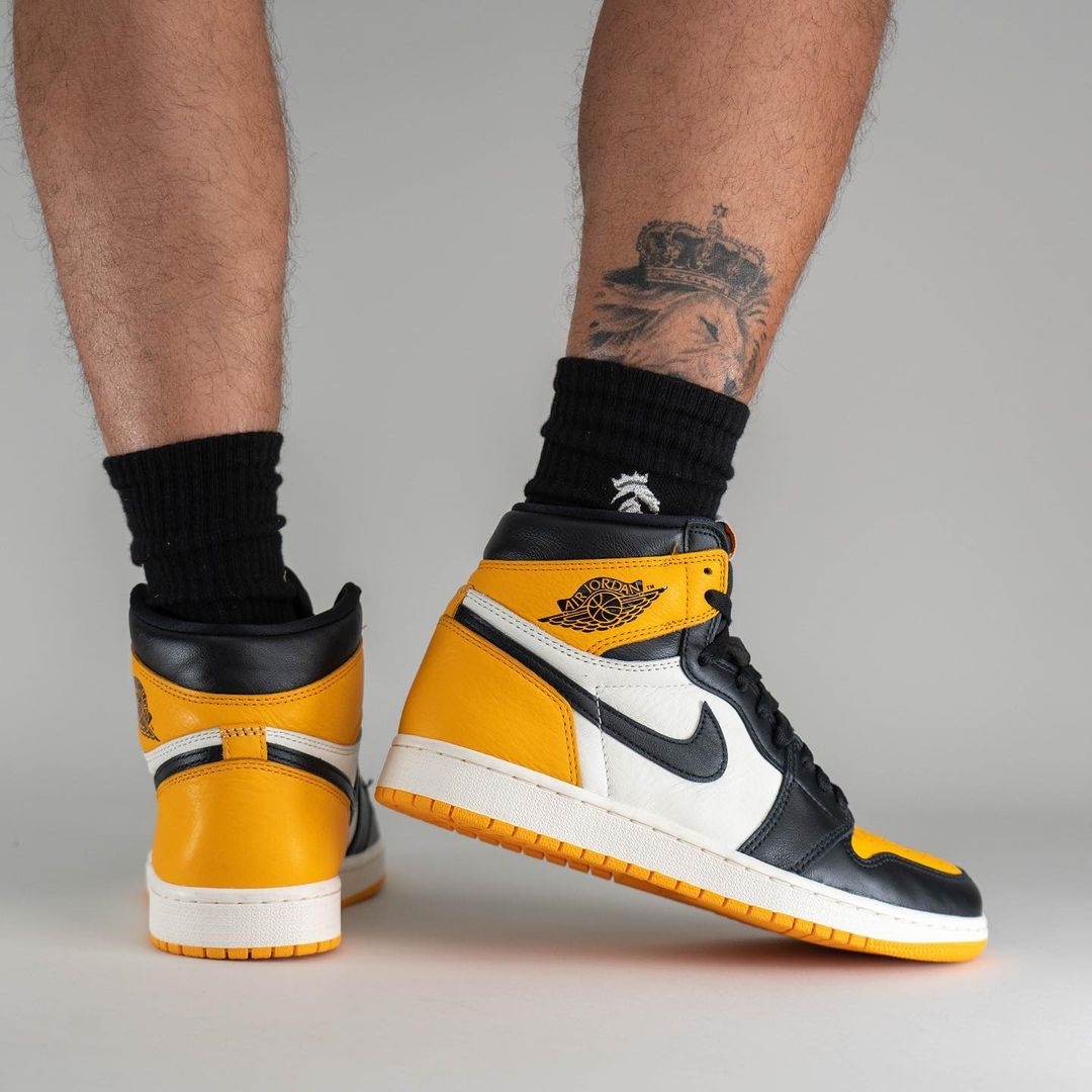 【国内 8/13 発売】ナイキ エア ジョーダン 1 ハイ OG “タクシー/イエロートゥ” (NIKE AIR JORDAN 1 HIGH OG “Taxi/Yellow Toe”) [555088-711]