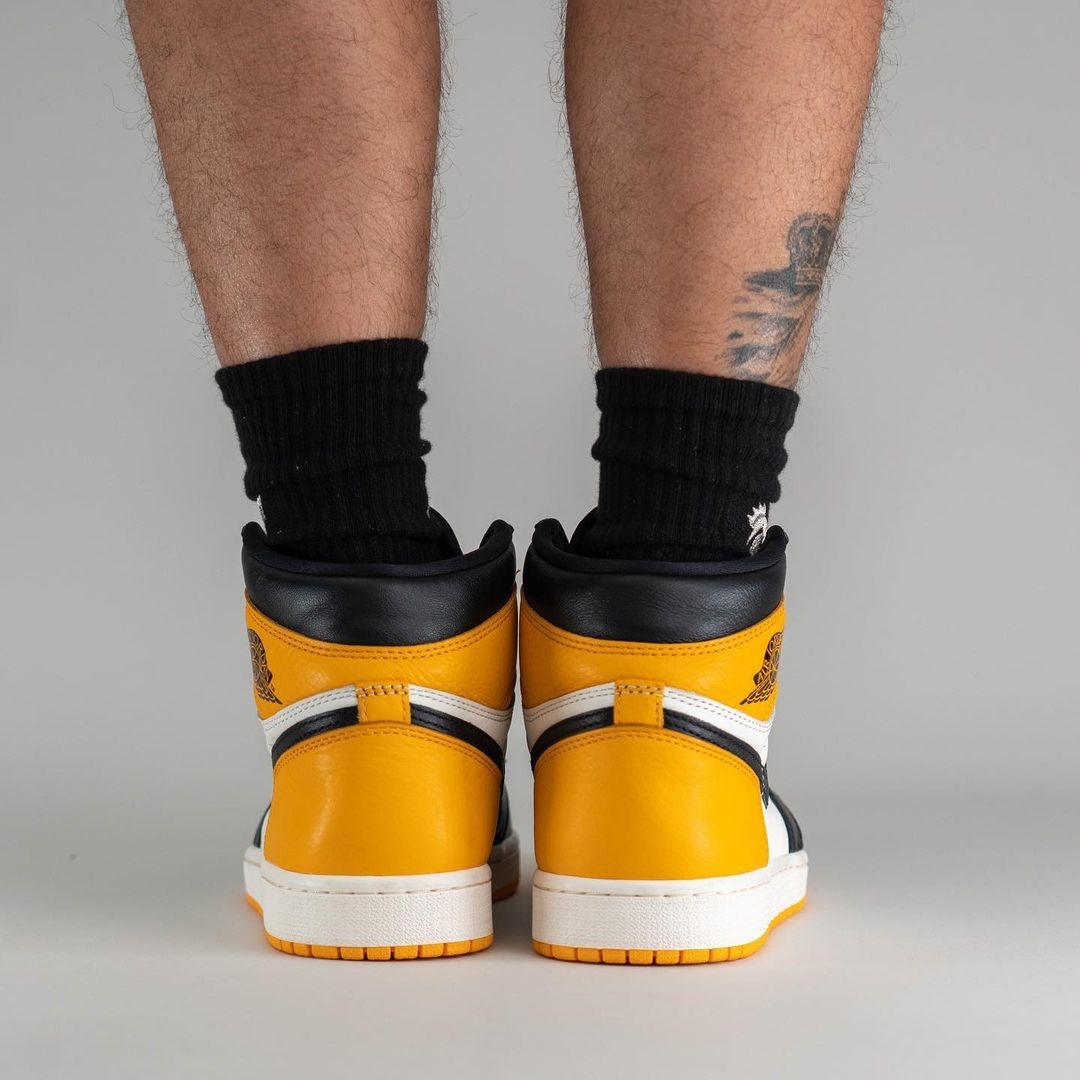 【国内 8/13 発売】ナイキ エア ジョーダン 1 ハイ OG “タクシー/イエロートゥ” (NIKE AIR JORDAN 1 HIGH OG “Taxi/Yellow Toe”) [555088-711]