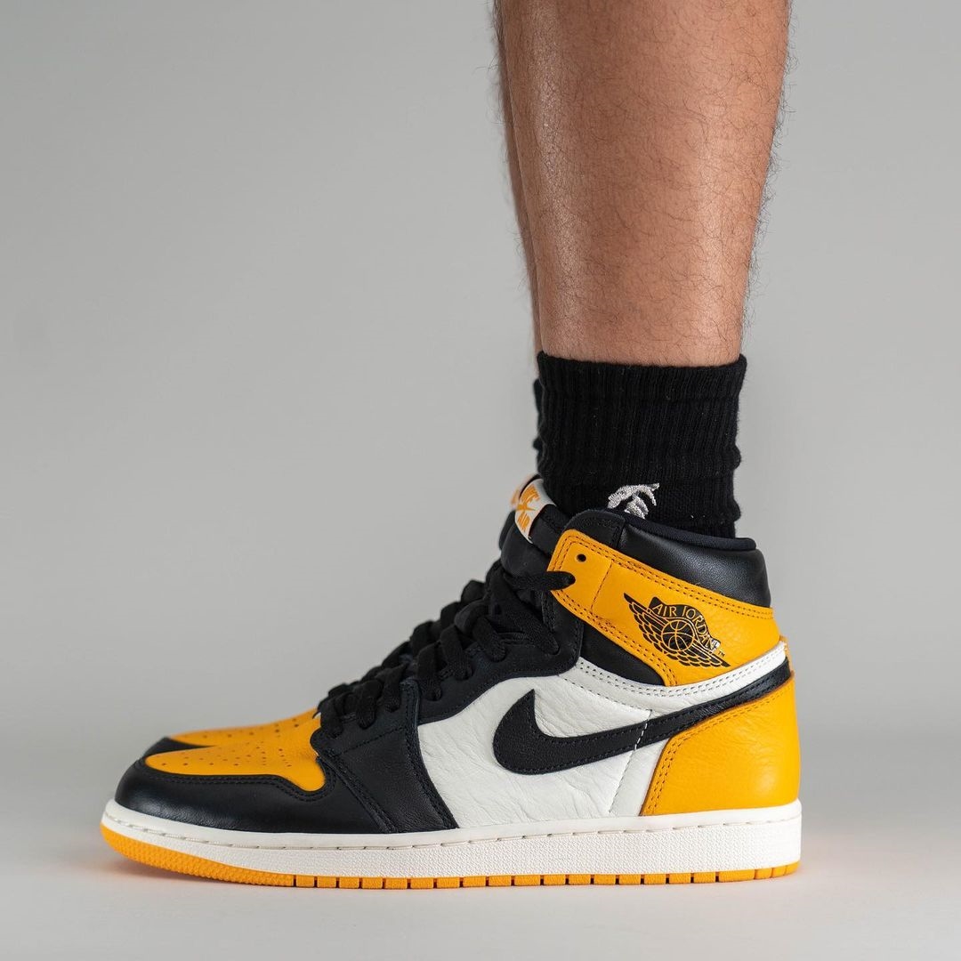 【国内 8/13 発売】ナイキ エア ジョーダン 1 ハイ OG “タクシー/イエロートゥ” (NIKE AIR JORDAN 1 HIGH OG “Taxi/Yellow Toe”) [555088-711]