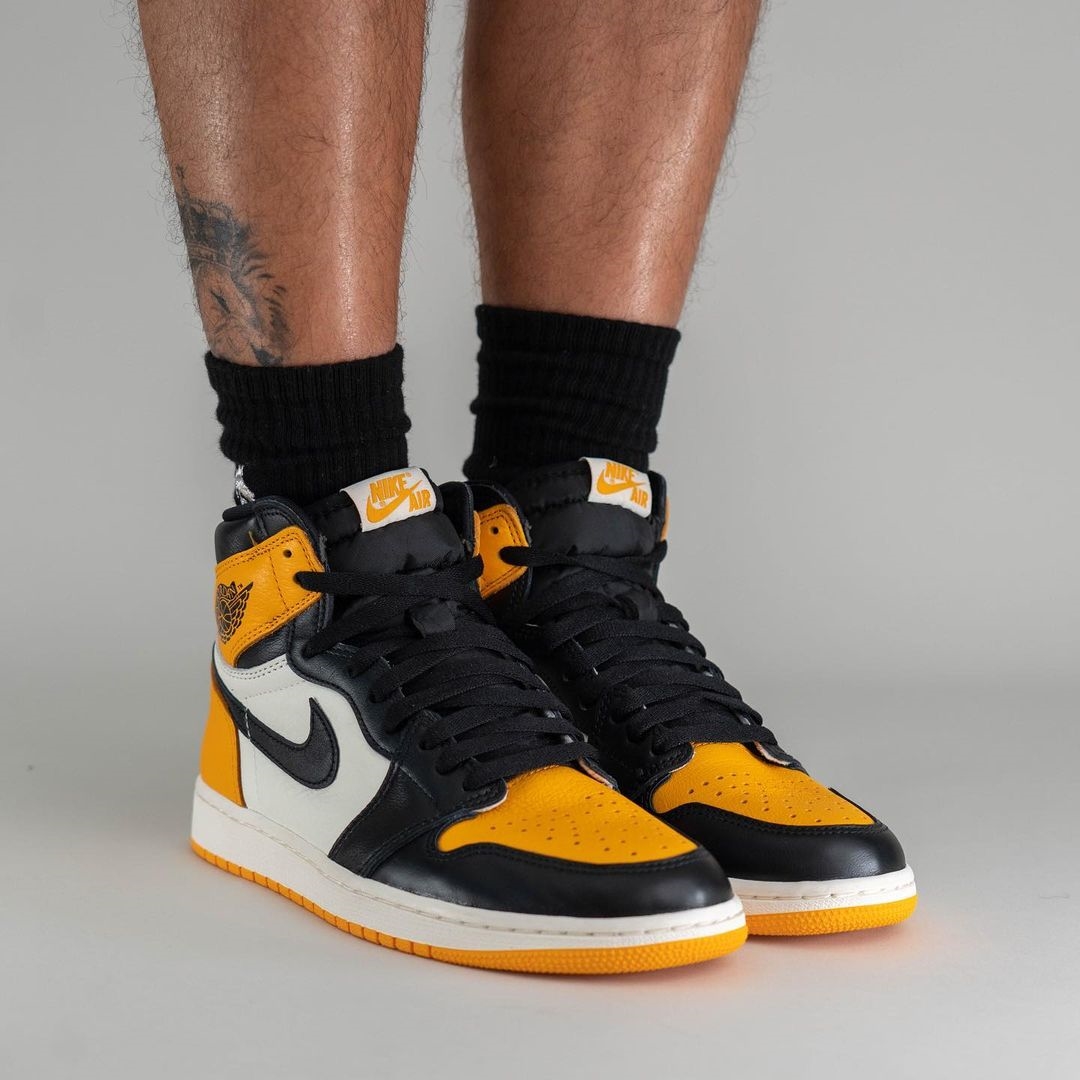 【国内 8/13 発売】ナイキ エア ジョーダン 1 ハイ OG “タクシー/イエロートゥ” (NIKE AIR JORDAN 1 HIGH OG “Taxi/Yellow Toe”) [555088-711]