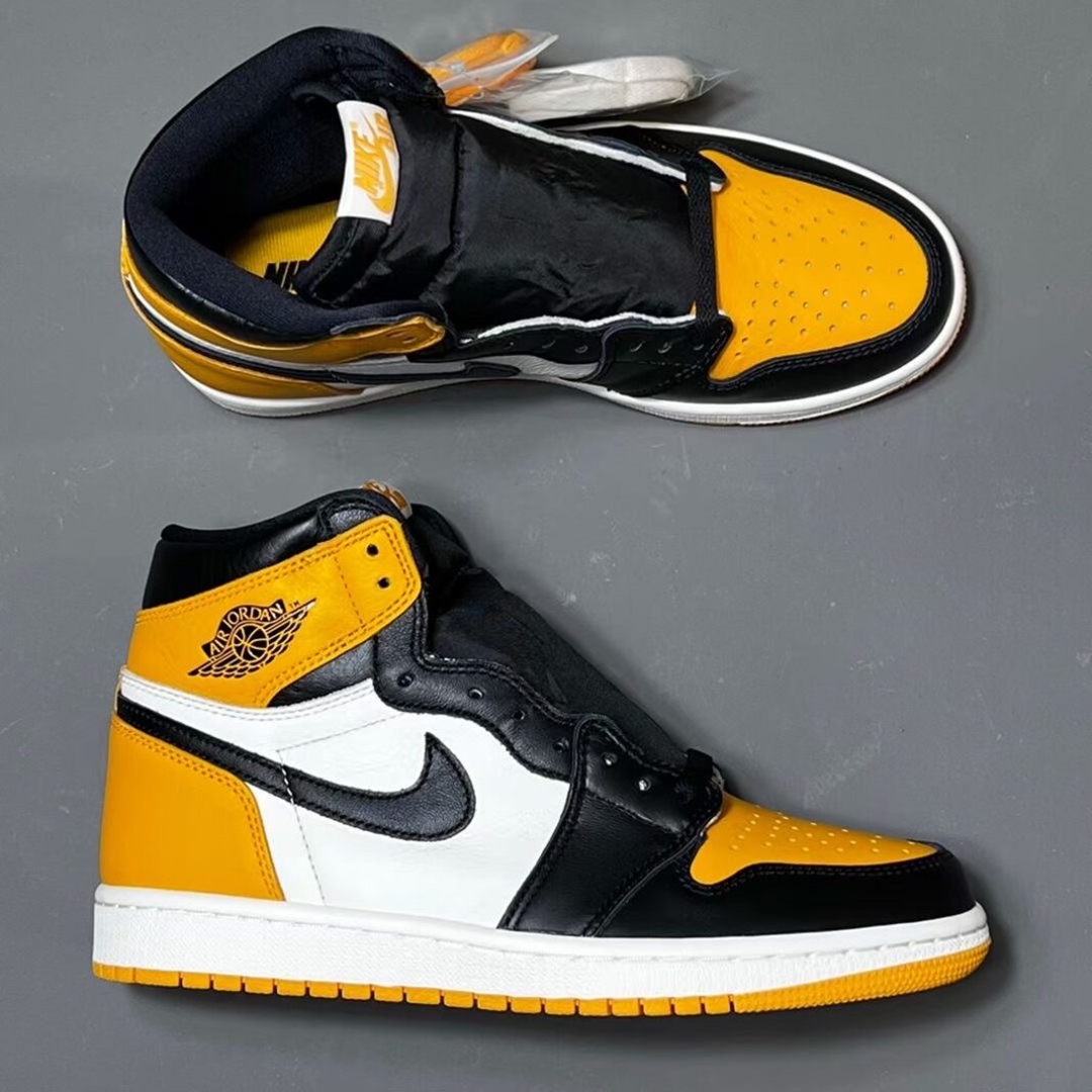 【国内 8/13 発売】ナイキ エア ジョーダン 1 ハイ OG “タクシー/イエロートゥ” (NIKE AIR JORDAN 1 HIGH OG “Taxi/Yellow Toe”) [555088-711]