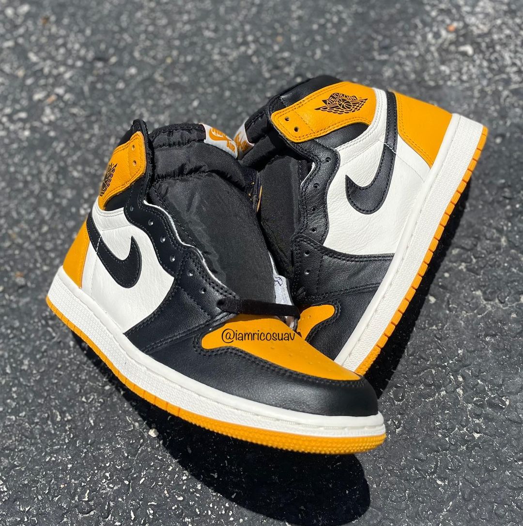 【国内 8/13 発売】ナイキ エア ジョーダン 1 ハイ OG “タクシー/イエロートゥ” (NIKE AIR JORDAN 1 HIGH OG “Taxi/Yellow Toe”) [555088-711]