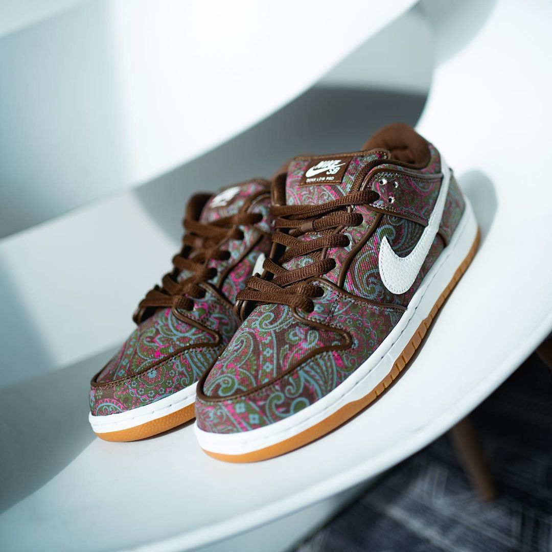 【国内 5/26、6/4 発売】ナイキ ダンク ロー プレミアム “ペイズリー” (NIKE DUNK LOW PREMIUM “Paisley”) [DH7534-200]