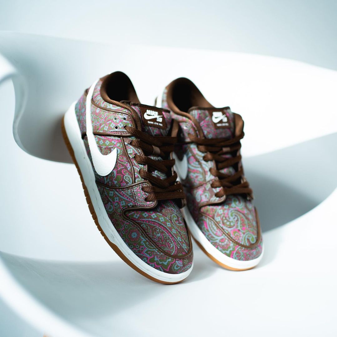 【国内 5/26、6/4 発売】ナイキ ダンク ロー プレミアム “ペイズリー” (NIKE DUNK LOW PREMIUM “Paisley”) [DH7534-200]