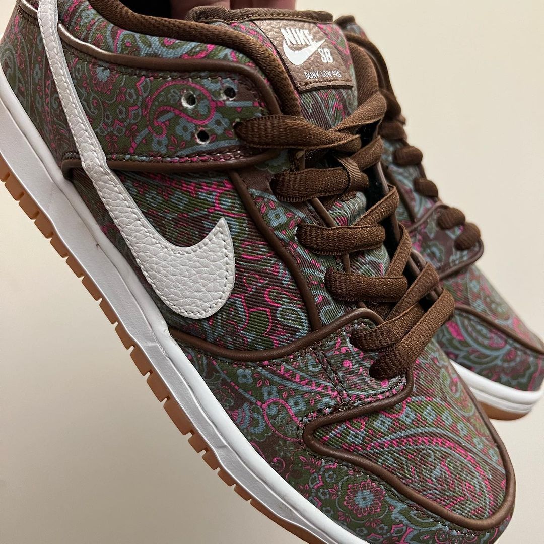 【国内 5/26、6/4 発売】ナイキ ダンク ロー プレミアム “ペイズリー” (NIKE DUNK LOW PREMIUM “Paisley”) [DH7534-200]