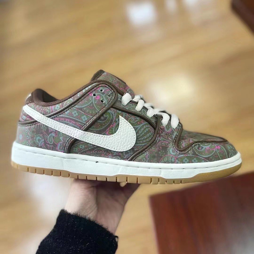 【国内 5/26、6/4 発売】ナイキ ダンク ロー プレミアム “ペイズリー” (NIKE DUNK LOW PREMIUM “Paisley”) [DH7534-200]