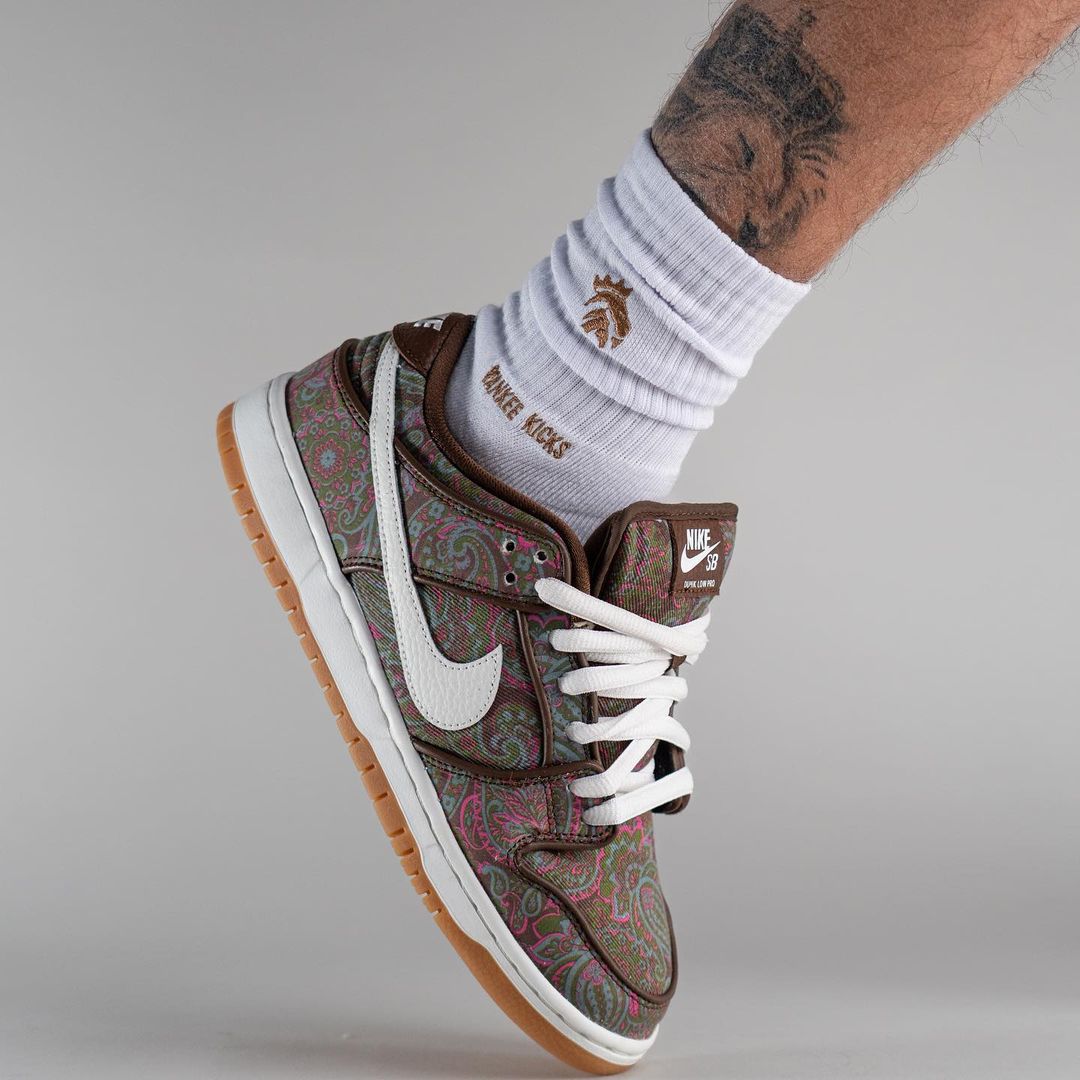 【国内 5/26、6/4 発売】ナイキ ダンク ロー プレミアム “ペイズリー” (NIKE DUNK LOW PREMIUM “Paisley”) [DH7534-200]