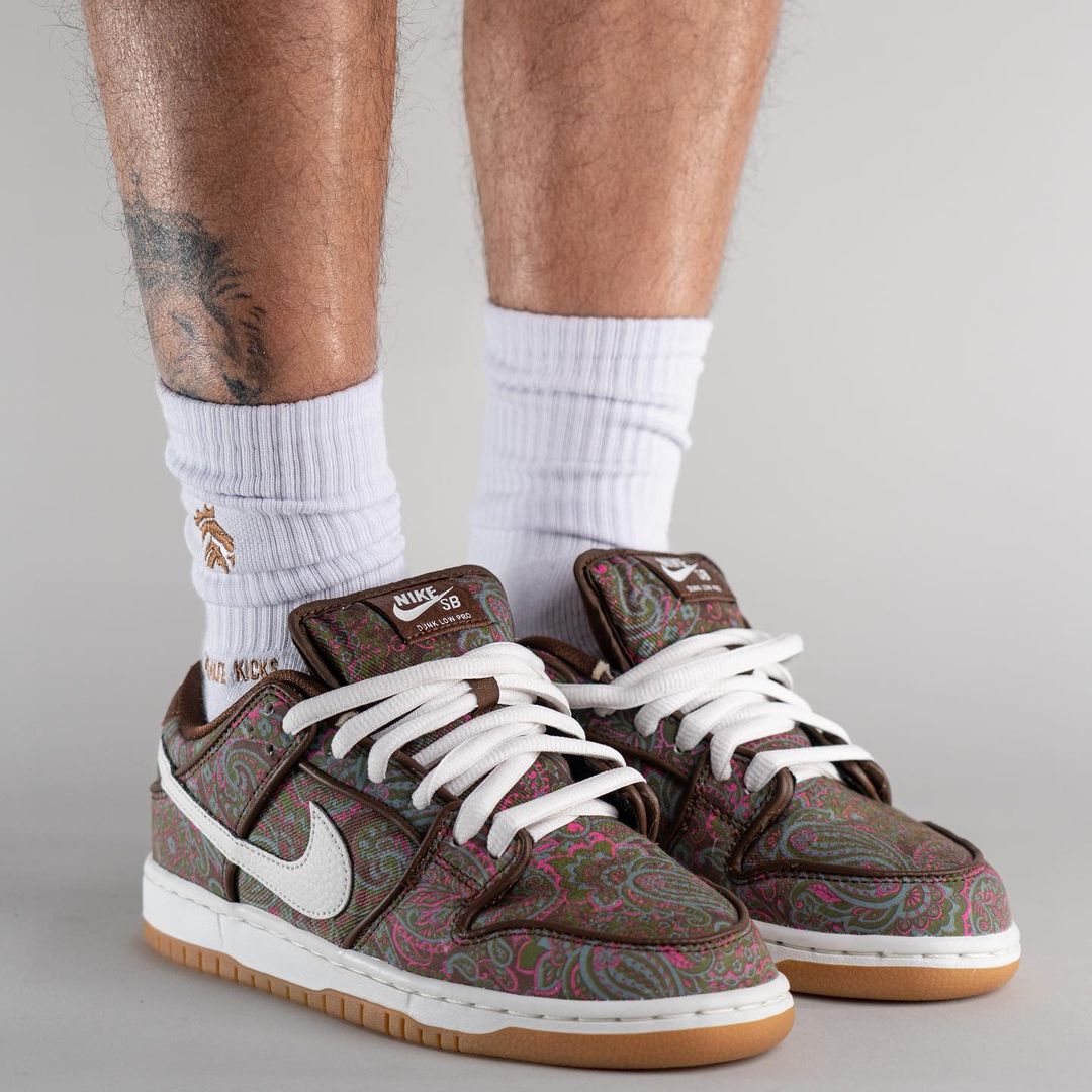 【国内 5/26、6/4 発売】ナイキ ダンク ロー プレミアム “ペイズリー” (NIKE DUNK LOW PREMIUM “Paisley”) [DH7534-200]