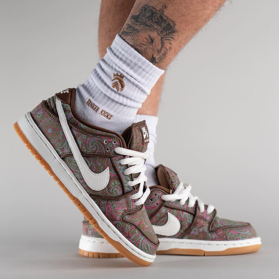 【国内 5/26、6/4 発売】ナイキ ダンク ロー プレミアム “ペイズリー” (NIKE DUNK LOW PREMIUM “Paisley”) [DH7534-200]