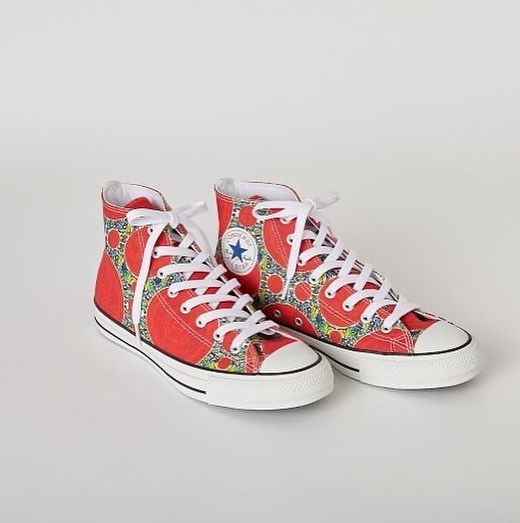 香取慎吾×祐真朋樹のショップ「JANTJE_ONTEMBAAR ヤンチェ_オンテンバール」と、CONVERSE ALL STAR 100 HI “SAKURA/NEW WORLD”が1/4 発売 (コンバース オールスター “サクラ/ニューワールド”)