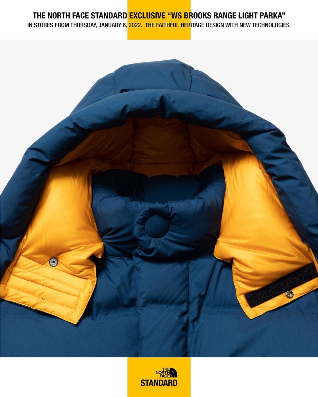 【1/6 発売】THE NORTH FACE STANDARD Exclusive “WS BROOKS RANGE LIGHT PARKA” (ザ・ノース・フェイス)