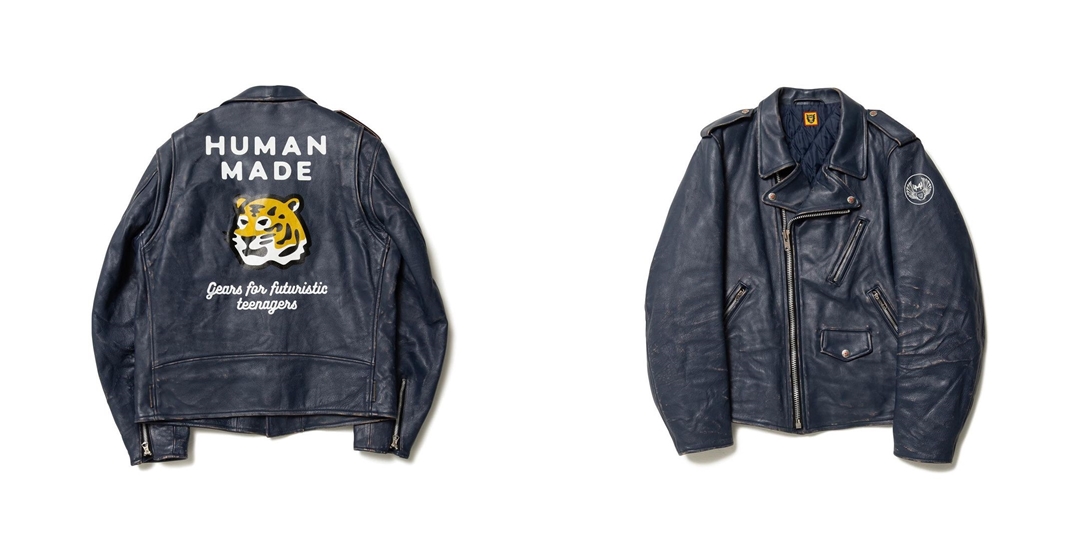 【発売】HUMAN MADE “PAST MADE” シリーズ第1弾 "LEATHER RIDERS JACKET" (ヒューマンメイド “パストメイド”)