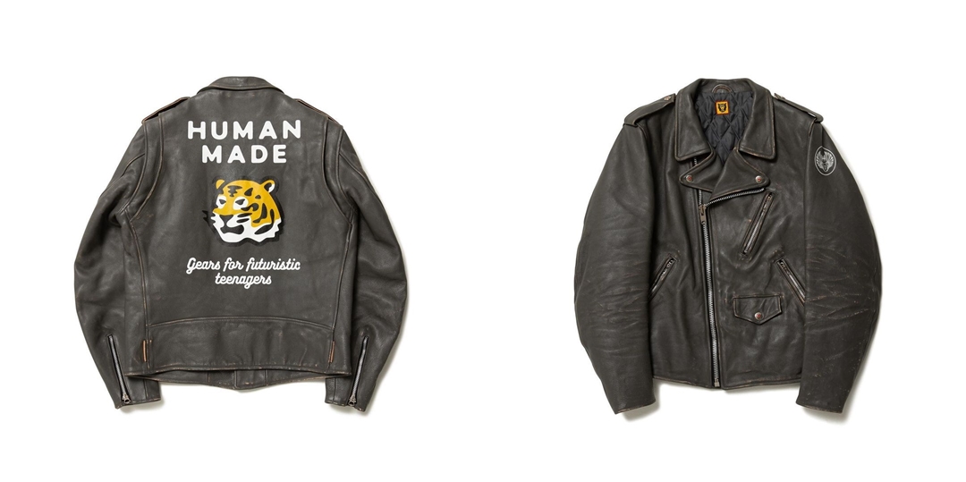 【発売】HUMAN MADE “PAST MADE” シリーズ第1弾 “LEATHER RIDERS JACKET” (ヒューマンメイド “パストメイド”)