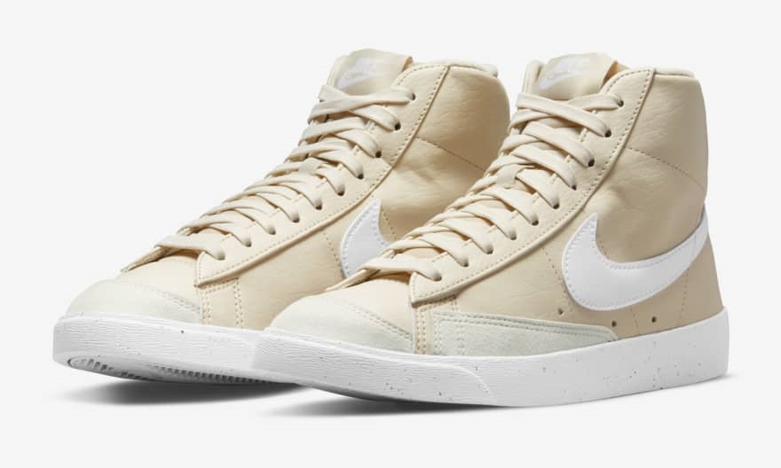 ナイキ ウィメンズ ブレーザー ミッド “ネクスト ネイチャー/ライトオールウッドブラウン/ホワイト” (NIKE WMNS BLAZER MID “Next Nature/Light Orewood Brown/White”) [DQ4124-100]