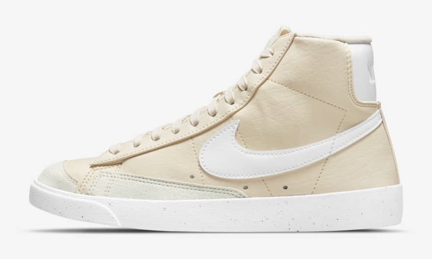 ナイキ ウィメンズ ブレーザー ミッド “ネクスト ネイチャー/ライトオールウッドブラウン/ホワイト” (NIKE WMNS BLAZER MID “Next Nature/Light Orewood Brown/White”) [DQ4124-100]