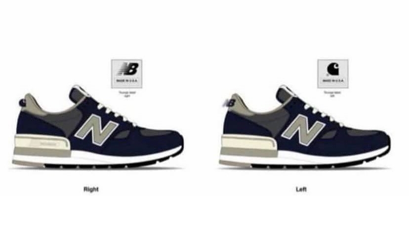 【国内 9/16 発売】New Balance M990v1 CH1 x Carhartt WIP (ニューバランス カーハート)