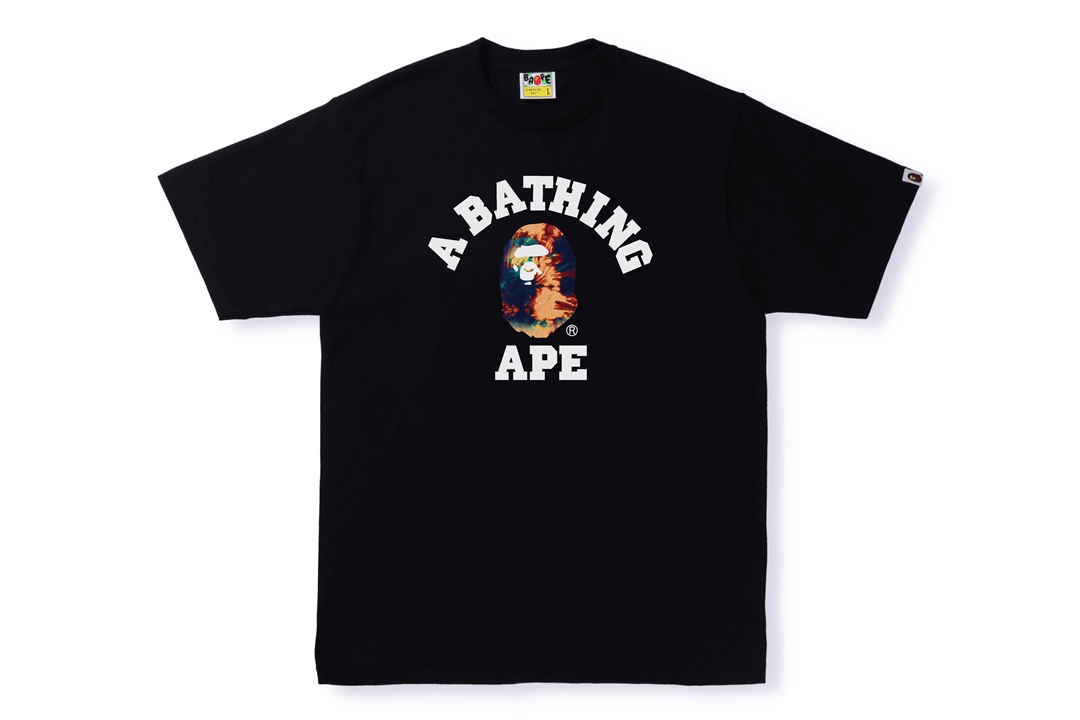 A BATHING APE 2022年春夏シーズン新柄「TIE DYE COLLECTION」が1/7、1/8 発売 (ア ベイシング エイプ)