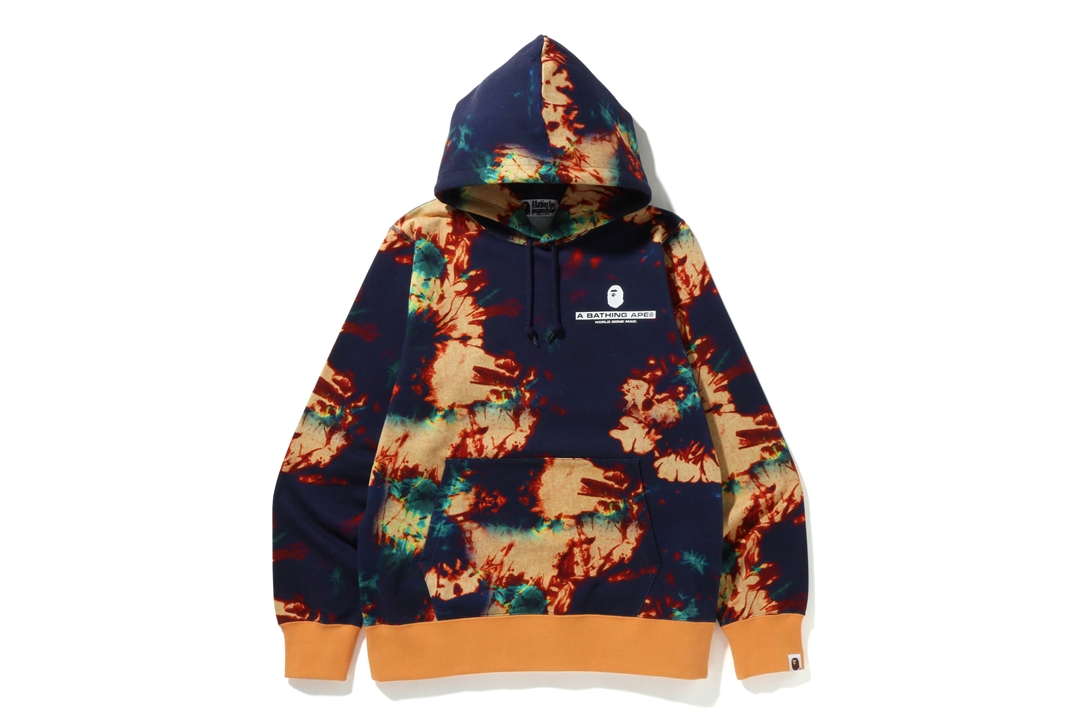 A BATHING APE 2022年春夏シーズン新柄「TIE DYE COLLECTION」が1/7、1/8 発売 (ア ベイシング エイプ)