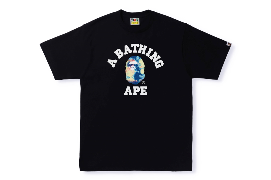 A BATHING APE 2022年春夏シーズン新柄「TIE DYE COLLECTION」が1/7、1/8 発売 (ア ベイシング エイプ)