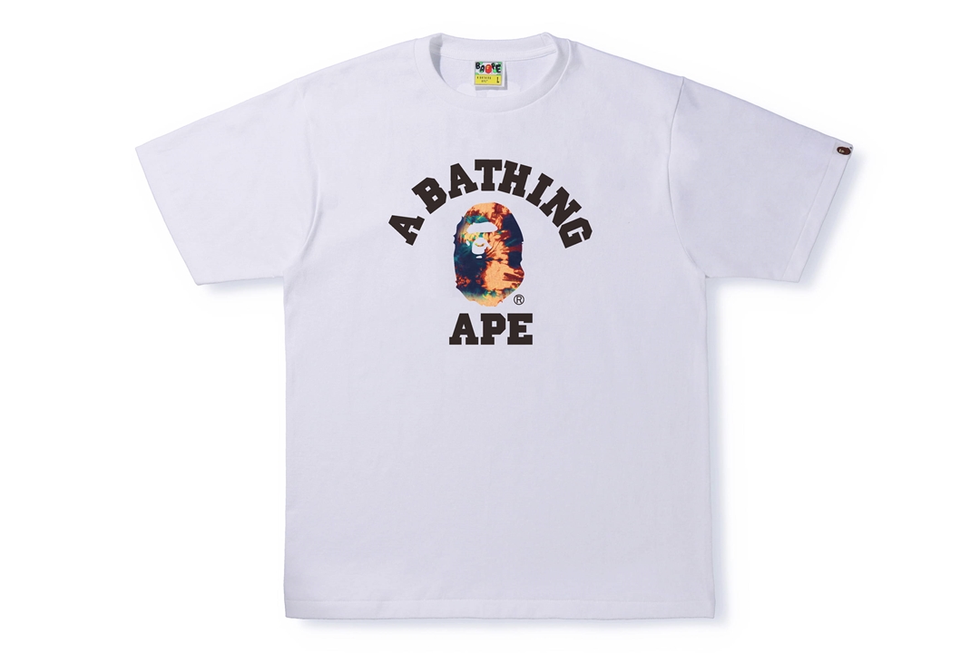 A BATHING APE 2022年春夏シーズン新柄「TIE DYE COLLECTION」が1/7、1/8 発売 (ア ベイシング エイプ)