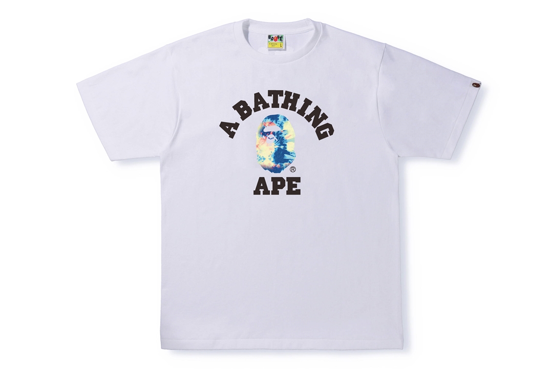 A BATHING APE 2022年春夏シーズン新柄「TIE DYE COLLECTION」が1/7、1/8 発売 (ア ベイシング エイプ)