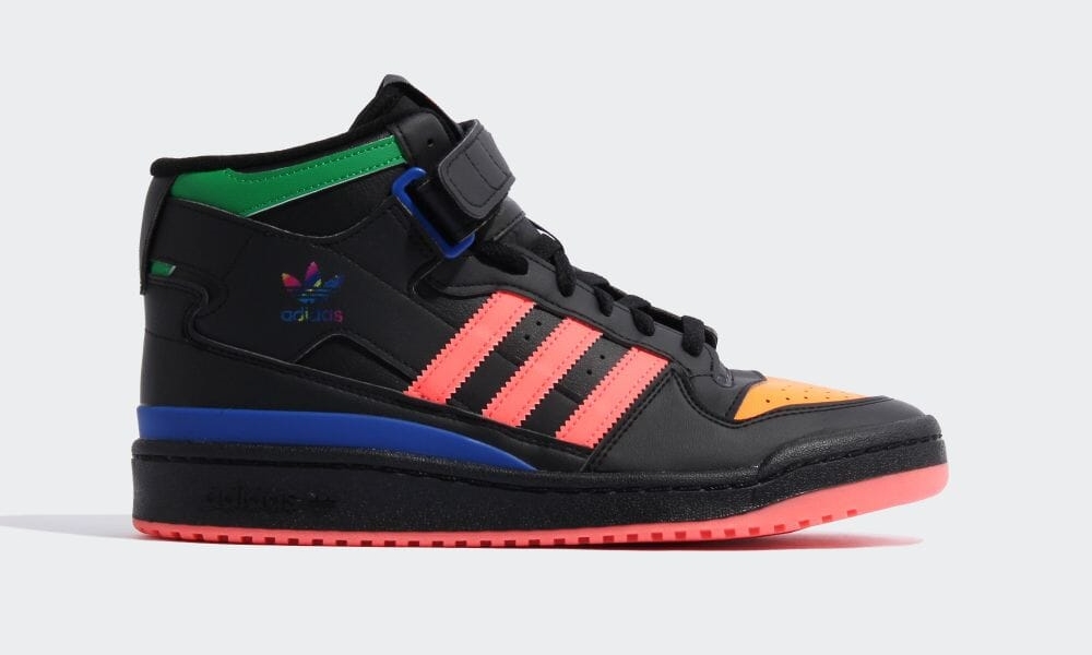 adidas Originals FORUM MID “Core Black/Multi” (アディダス オリジナルス フォーラム ミッド “コアブラック/マルチ”) [GW1622]