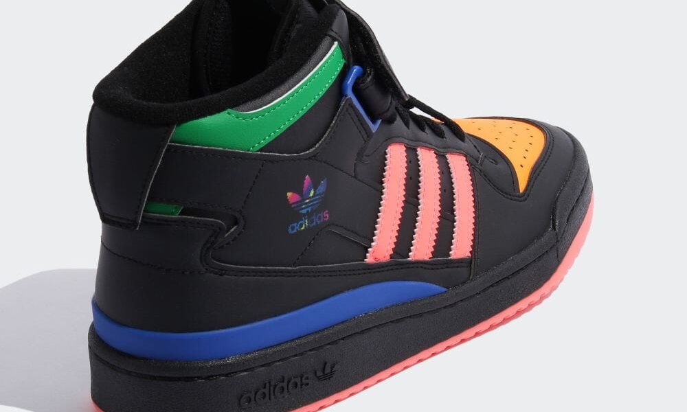 adidas Originals FORUM MID “Core Black/Multi” (アディダス オリジナルス フォーラム ミッド “コアブラック/マルチ”) [GW1622]