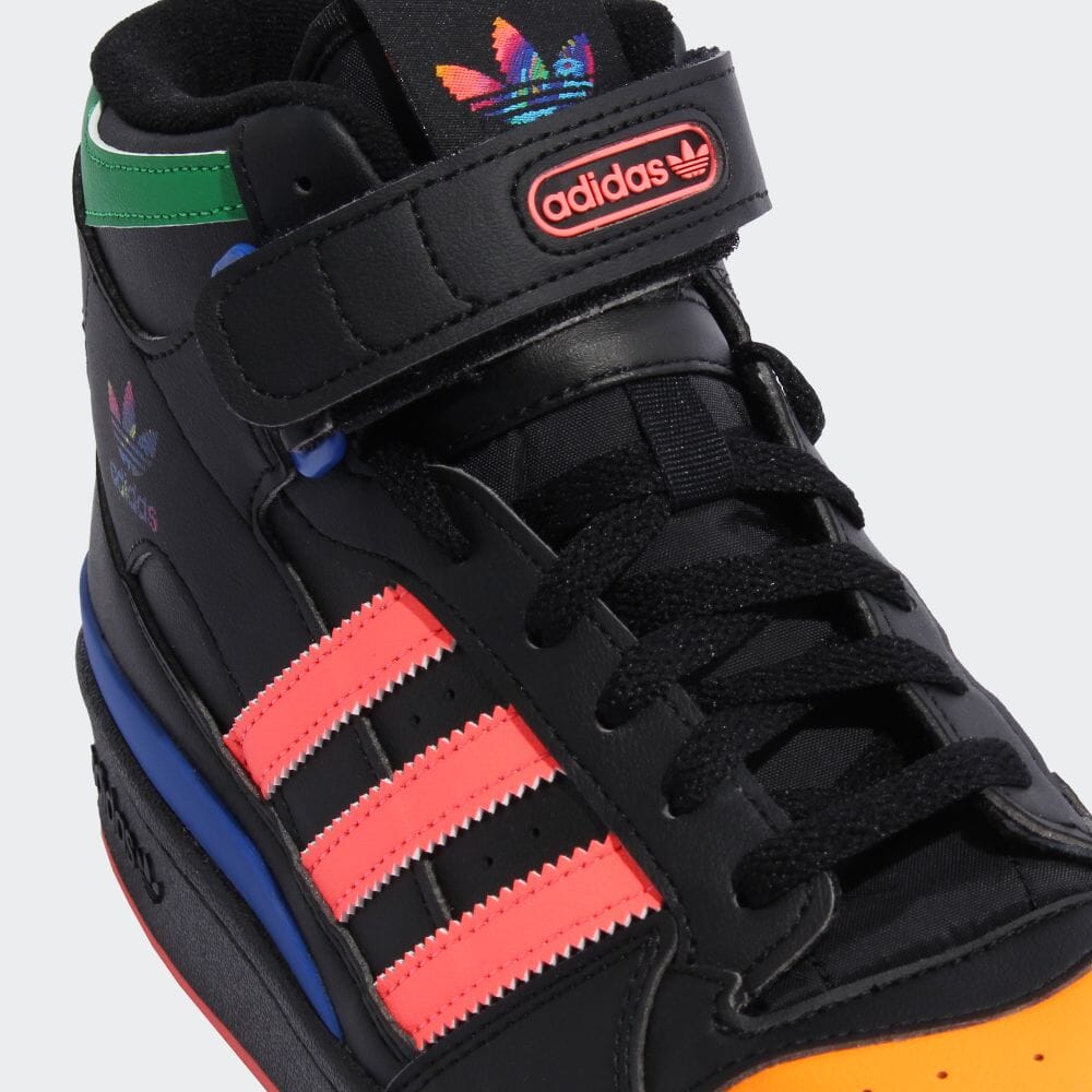 adidas Originals FORUM MID “Core Black/Multi” (アディダス オリジナルス フォーラム ミッド “コアブラック/マルチ”) [GW1622]