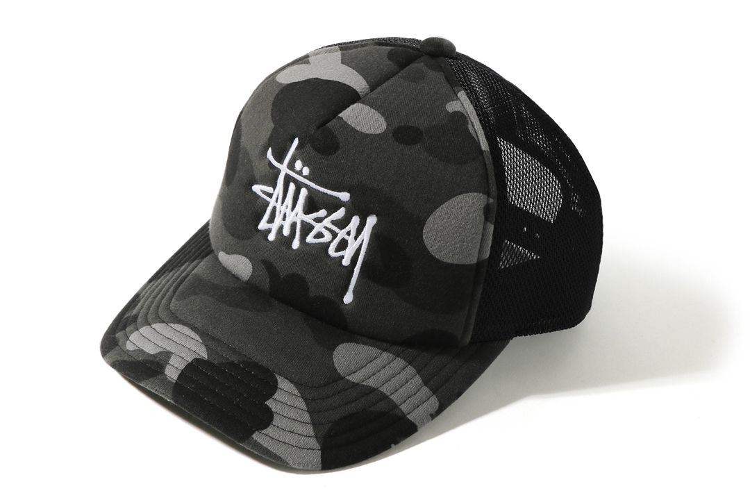 A BATHING APE x STUSSY (ア ベイシング エイプ ステューシー) コラボレーションが1/21 発売！