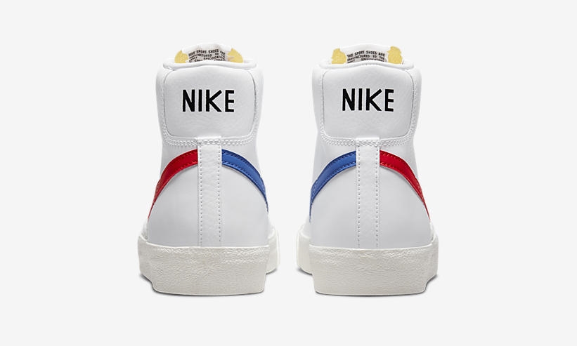 【国内 3/8 発売】ナイキ ブレーザー ミッド 77 ビンテージ “ホワイト/ブルー/レッド” (NIKE BLAZER MID 77 VINTAGE “White/Blue/Red”) [BQ6806-117]