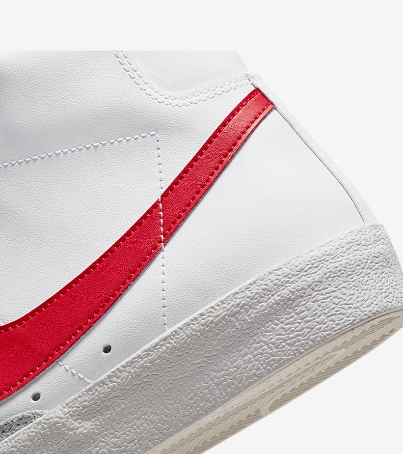 【国内 3/8 発売】ナイキ ブレーザー ミッド 77 ビンテージ “ホワイト/ブルー/レッド” (NIKE BLAZER MID 77 VINTAGE “White/Blue/Red”) [BQ6806-117]