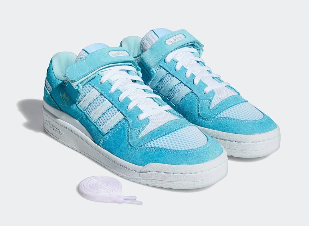 【国内 5/18 発売】adidas Originals FORUM 84 LOW 8K “Aqua/Purple” (アディダス オリジナルス フォーラム 84 ロー 8K “アクア/パープル”) [GZ6479/GZ6480]