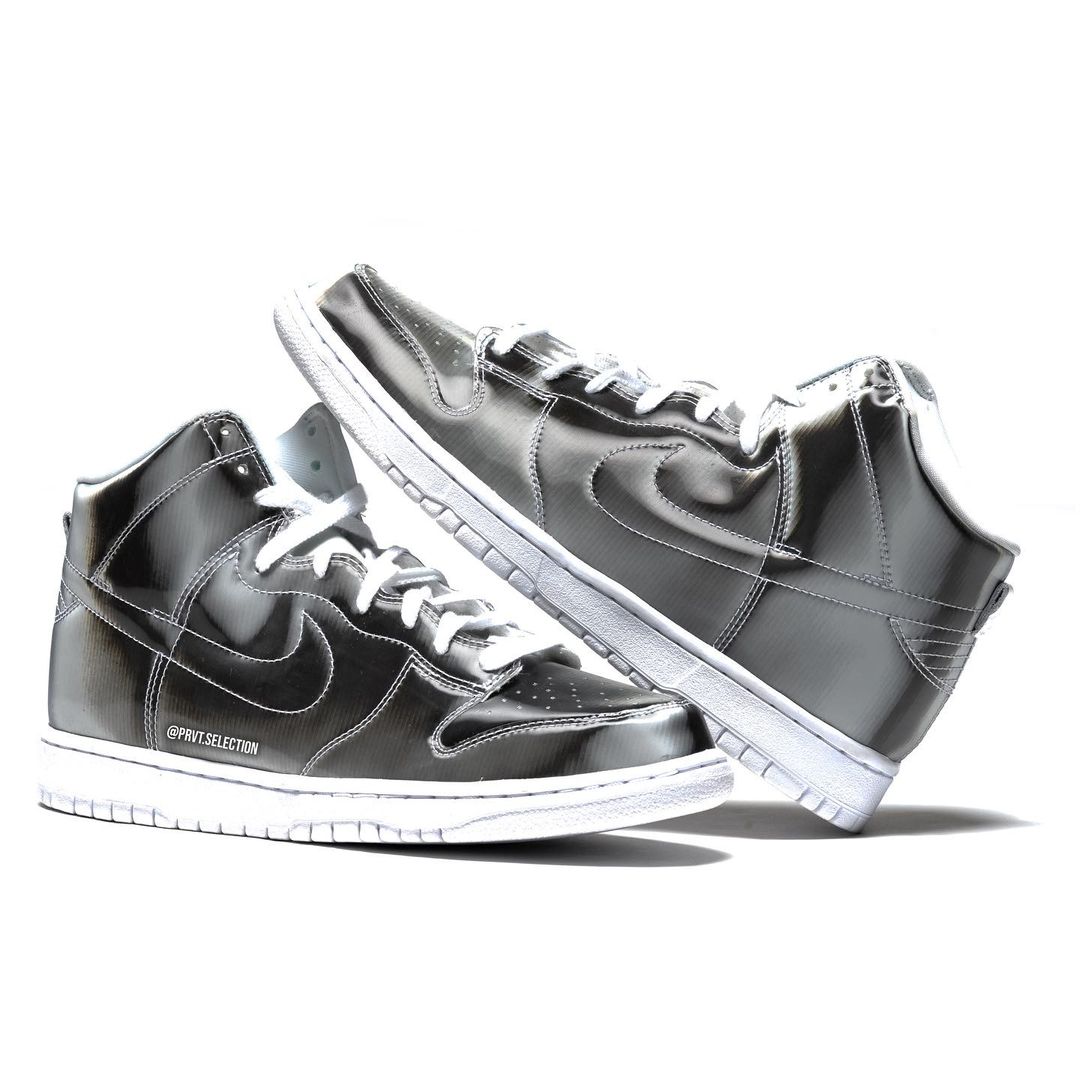 【国内 4/12 発売】CLOT x NIKE FLUX DUNK HIGH “Silver/White” (クロット ナイキ フラックス ダンク ハイ “シルバー/ホワイト”) [DH4444-900]