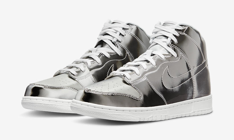 【国内 4/12 発売】CLOT x NIKE FLUX DUNK HIGH “Silver/White” (クロット ナイキ フラックス ダンク ハイ “シルバー/ホワイト”) [DH4444-900]