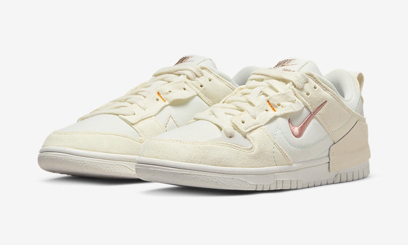 2022年 発売予定！ナイキ ダンク ロー ディスラプト 2 “ペールアイボリー/ライト” (NIKE WMNS “DUNK” LOW DISRUPT 2 “Pale Ivory/Light Madder Root”) [DH4402-100]