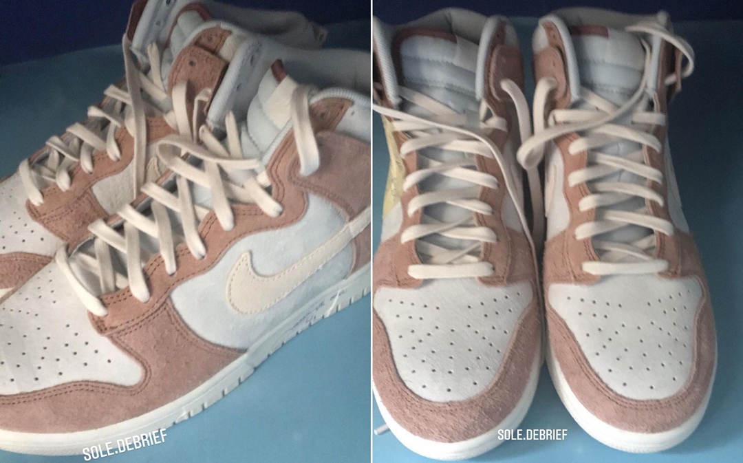 2022年 発売予定！ナイキ ダンク ハイ “フォッシルローズ/サミットホワイト” (NIKE DUNK HIGH “Fossil Rose/Summit White”) [DH7576-400]